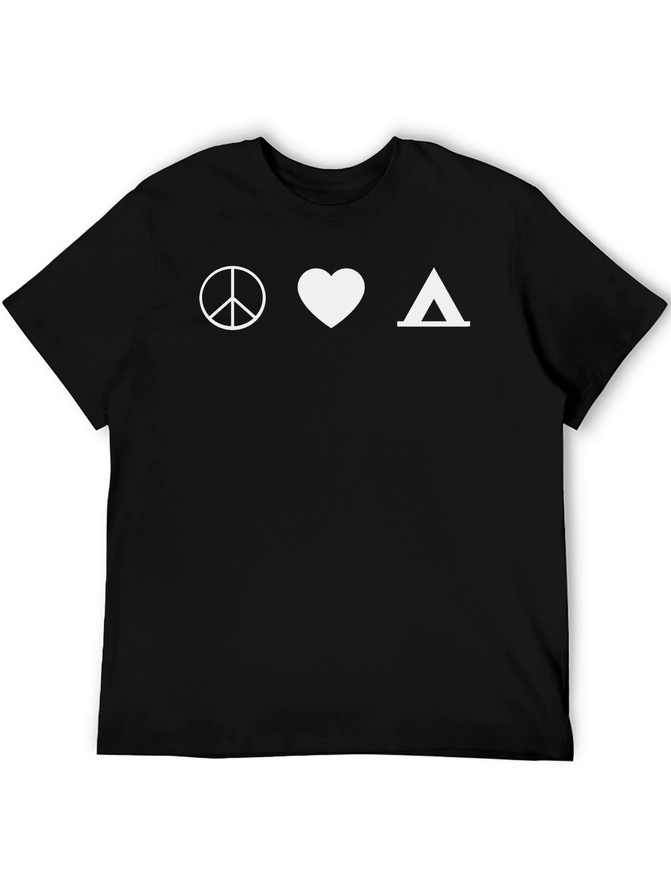 Peace Love Camping Graphic T-Shirt