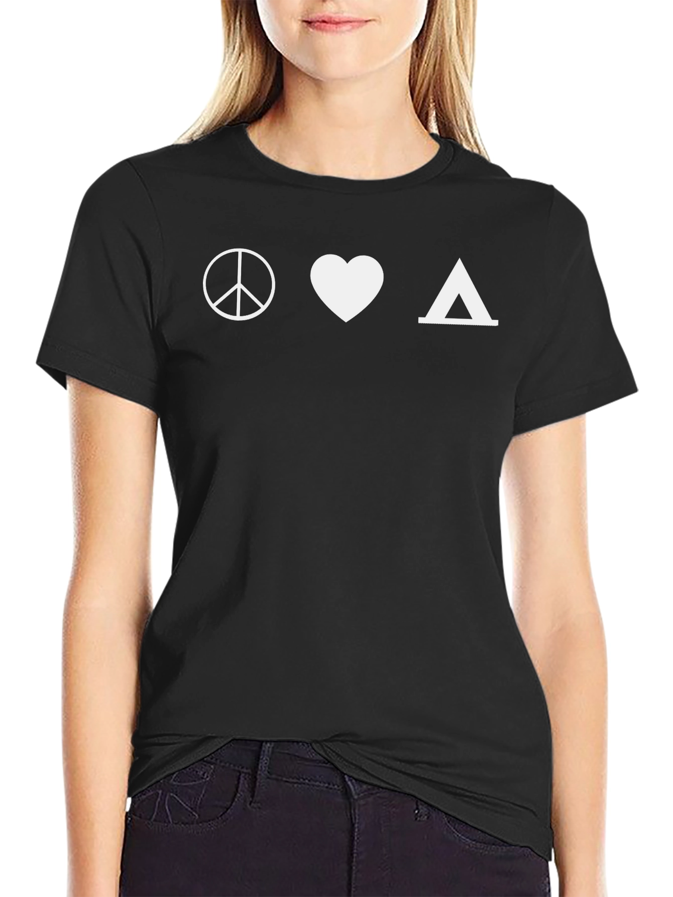 Peace Love Camping Graphic T-Shirt