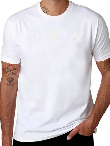 Peace Love Camping Graphic T-Shirt