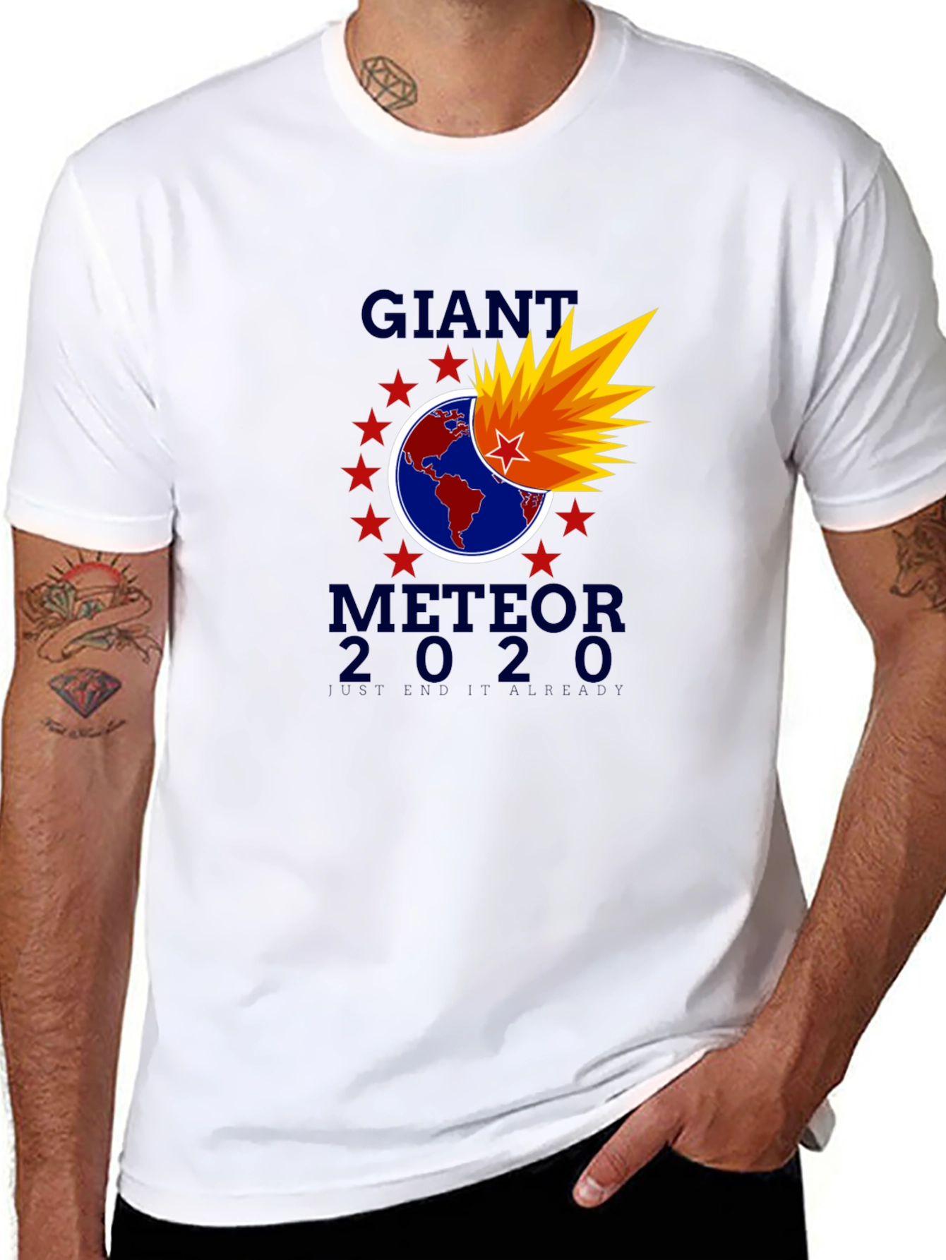 Giant Meteor 2020 T-Shirt - End It Already!