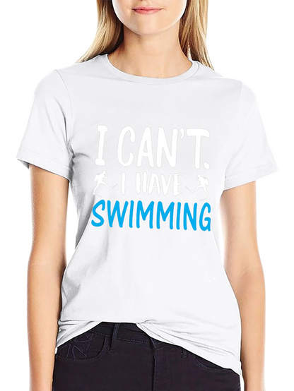 Funny Swimming T-Shirt Swimmer Gift