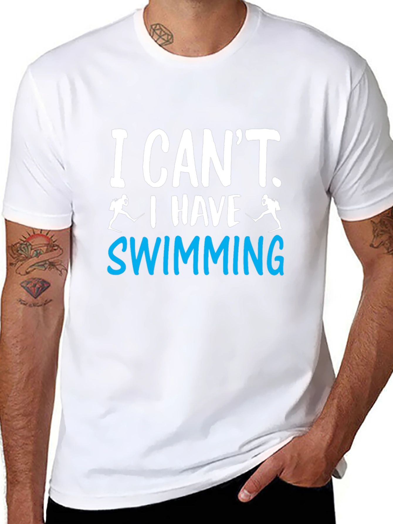 Funny Swimming T-Shirt Swimmer Gift