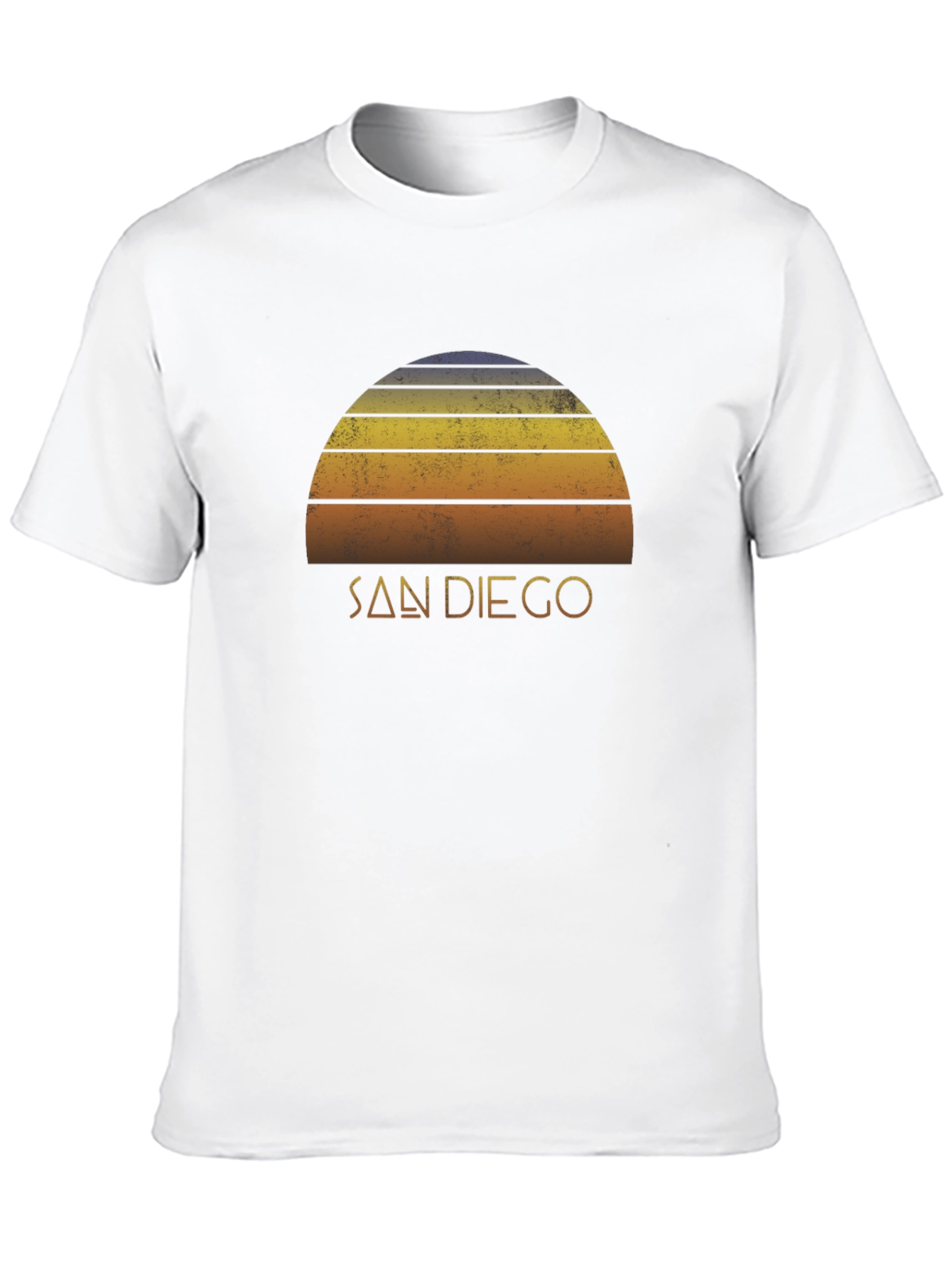 San Diego Retro Sunset Graphic Tee