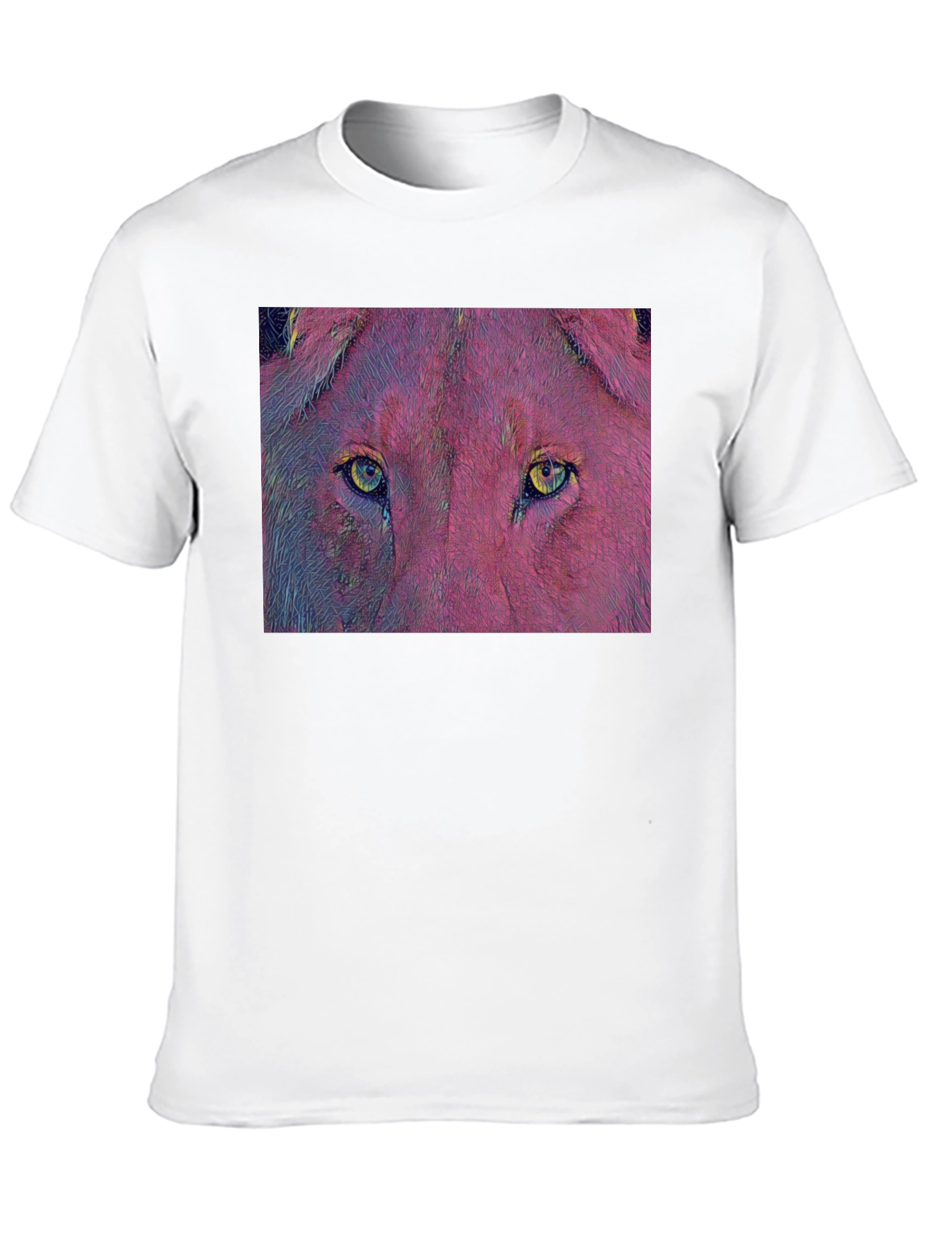 Lion Eyes Graphic T-Shirt - Bold & Unique Design