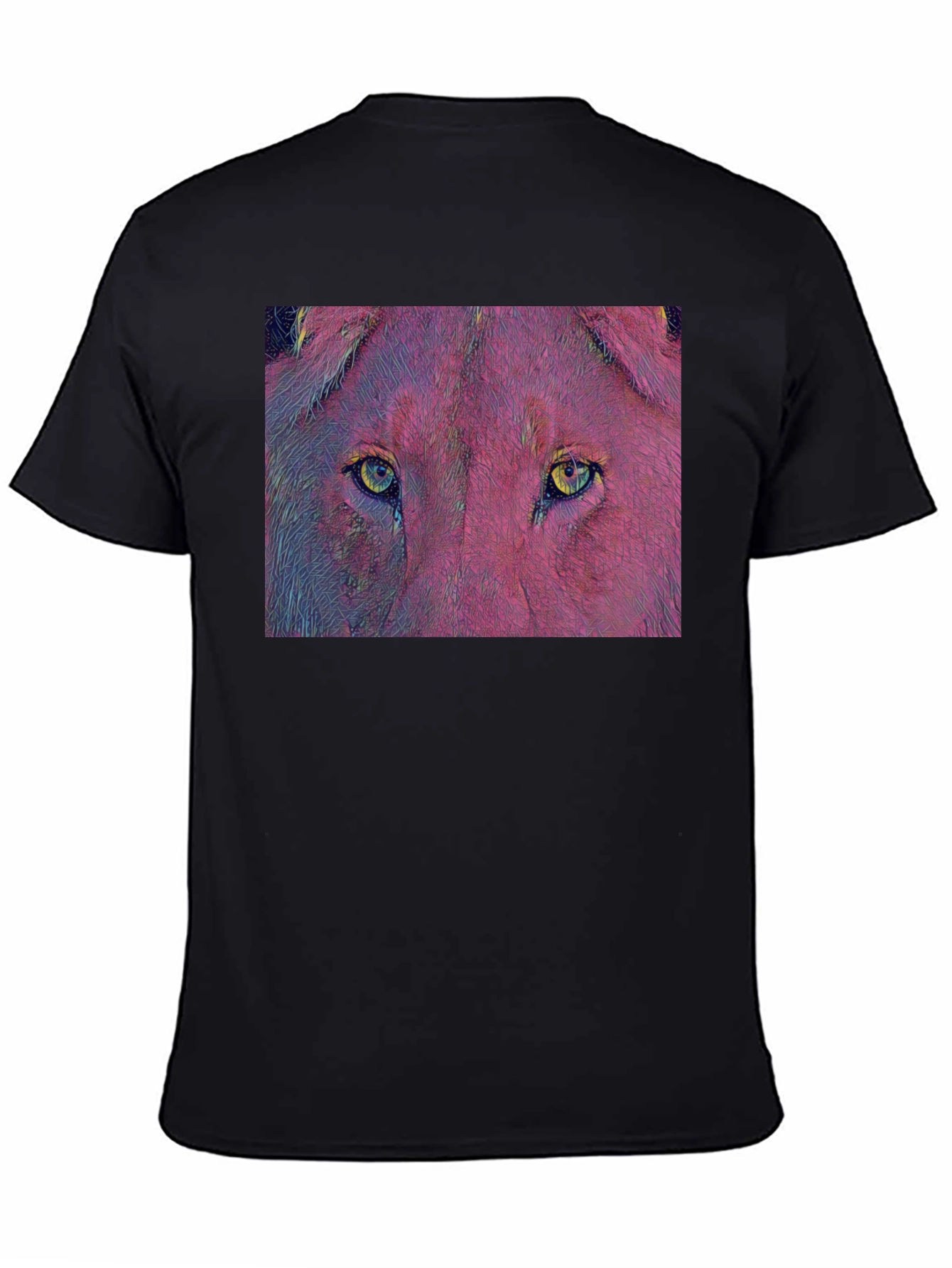 Lion Eyes Graphic T-Shirt - Bold & Unique Design