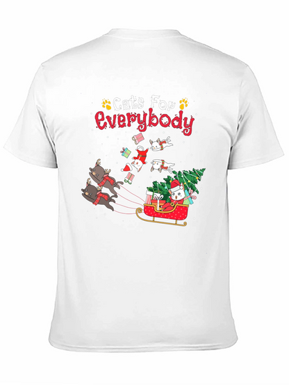 Cats For Everybody Christmas Graphic Tee