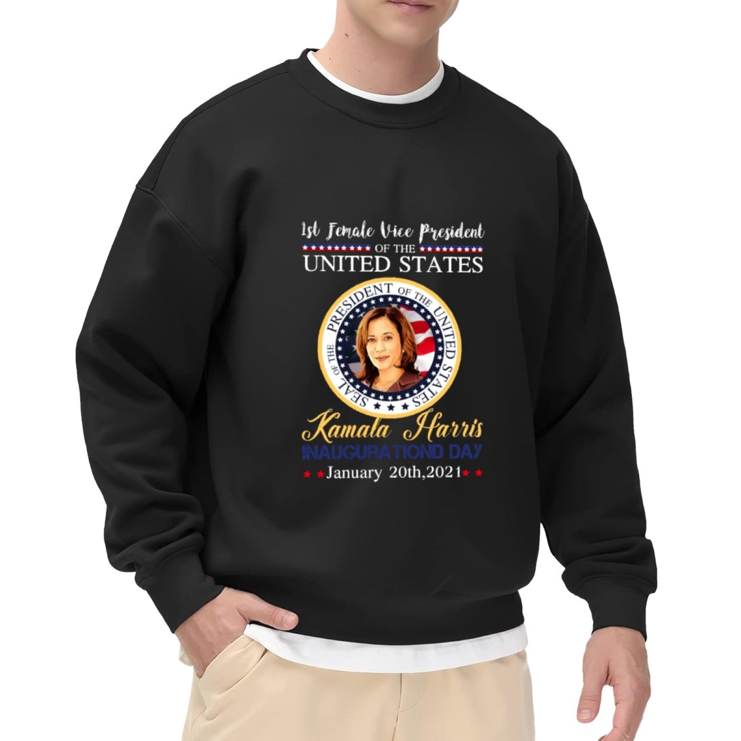 Kamala Harris 1st Female Vice President Inauguration Sweatshirt