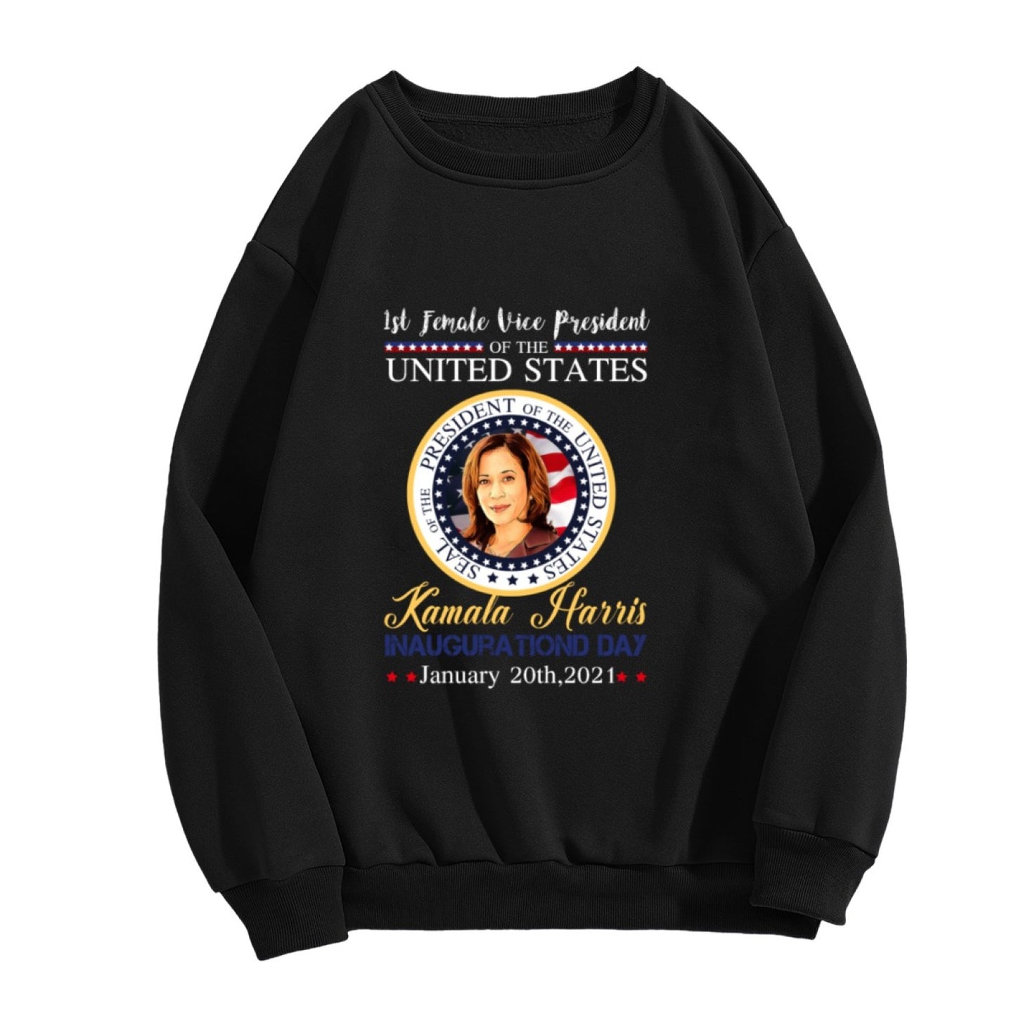 Kamala Harris 1st Female Vice President Inauguration Sweatshirt