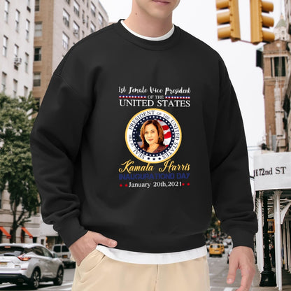 Kamala Harris 1st Female Vice President Inauguration Sweatshirt