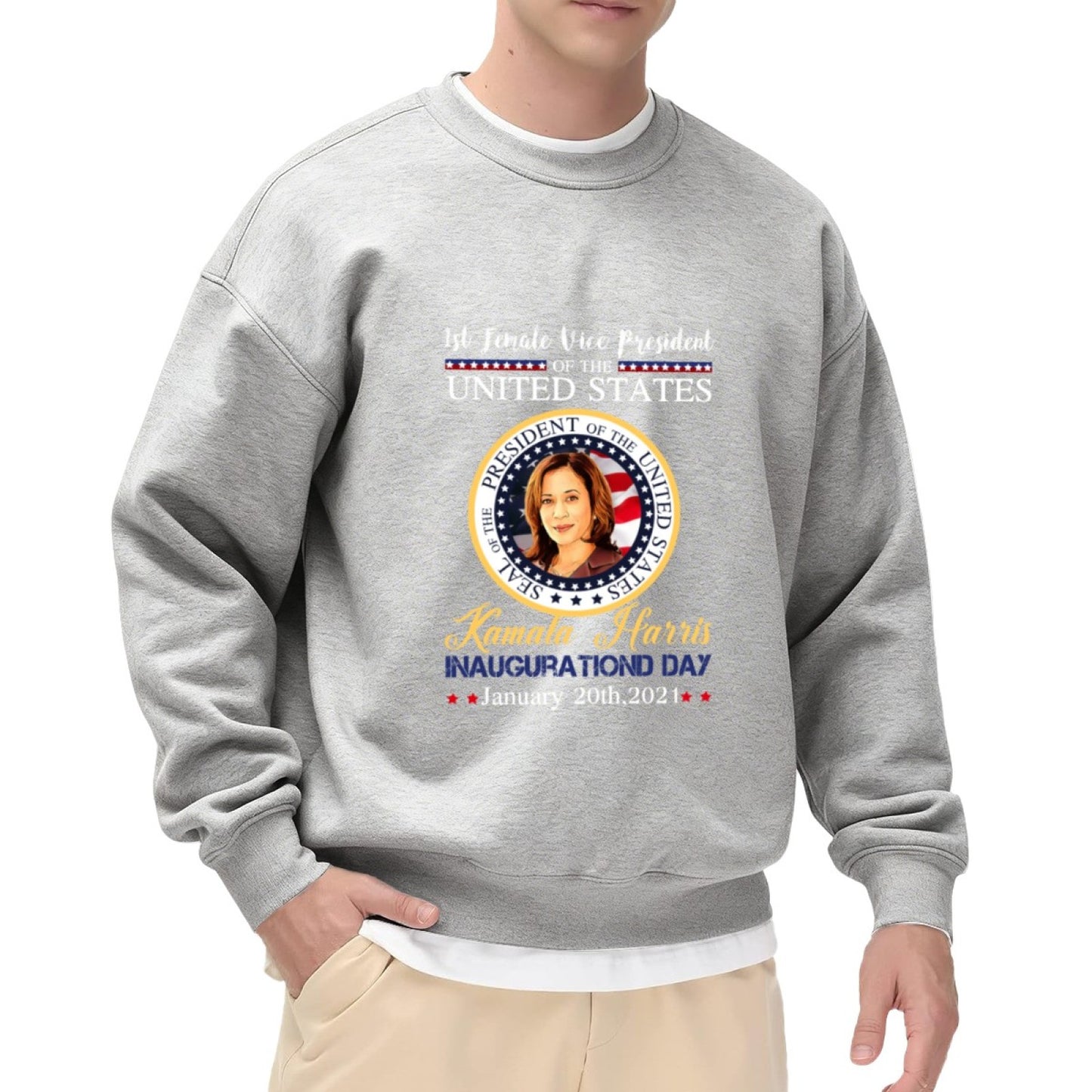 Kamala Harris 1st Female Vice President Inauguration Sweatshirt