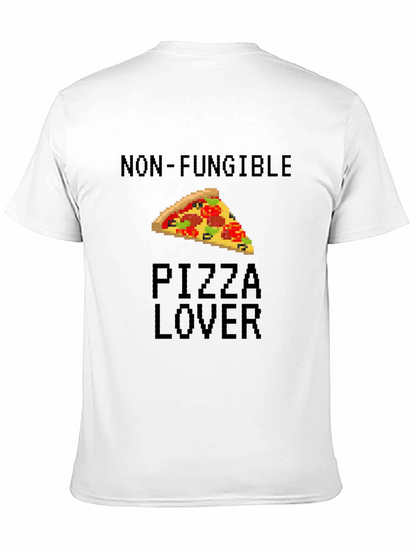 Non-Fungible Pizza Lover Black T-Shirt