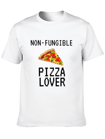 Non-Fungible Pizza Lover Black T-Shirt