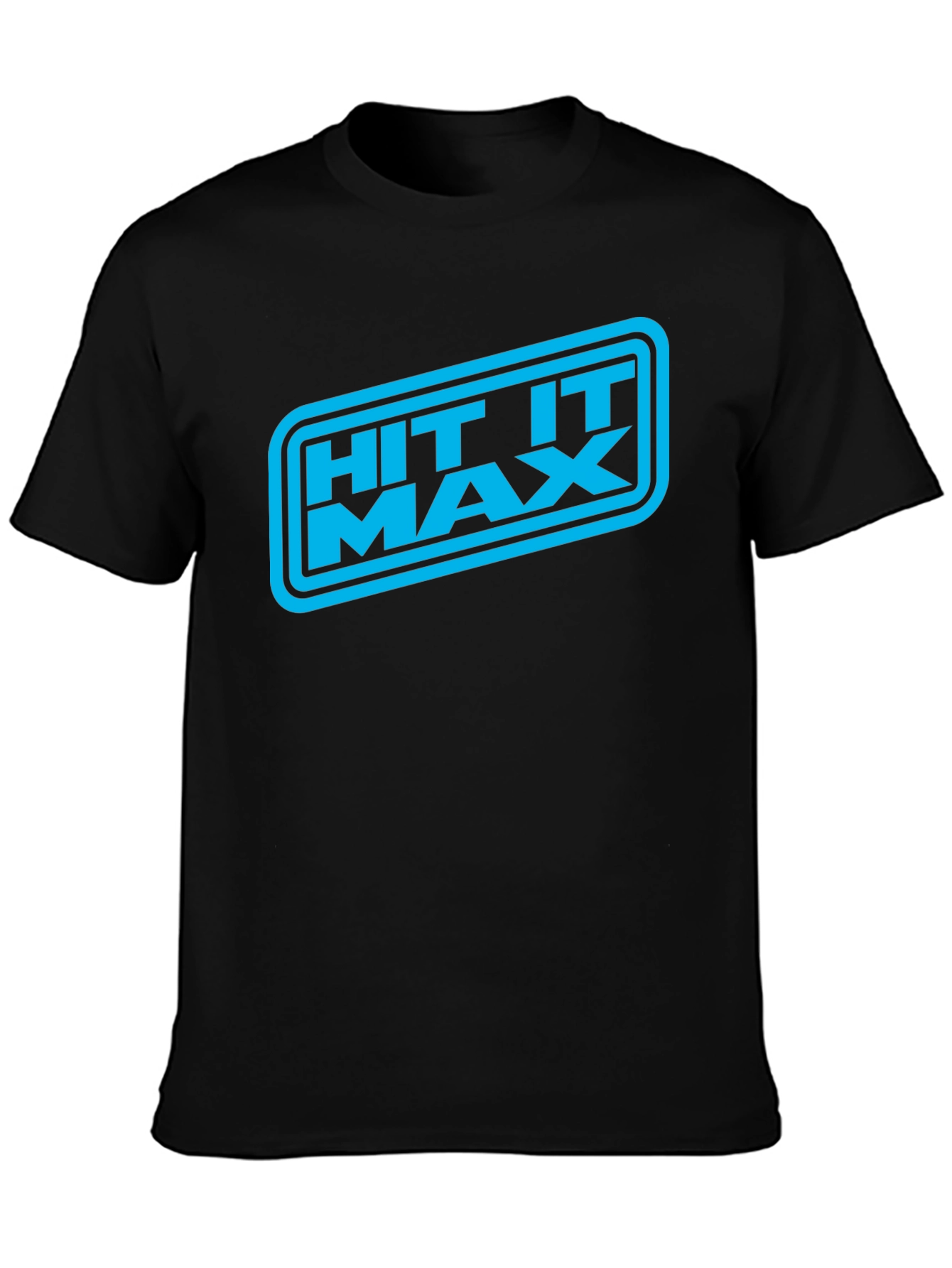 Hit It Max Graphic Tee - Black