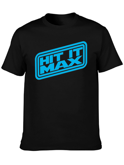 Hit It Max Graphic Tee - Black