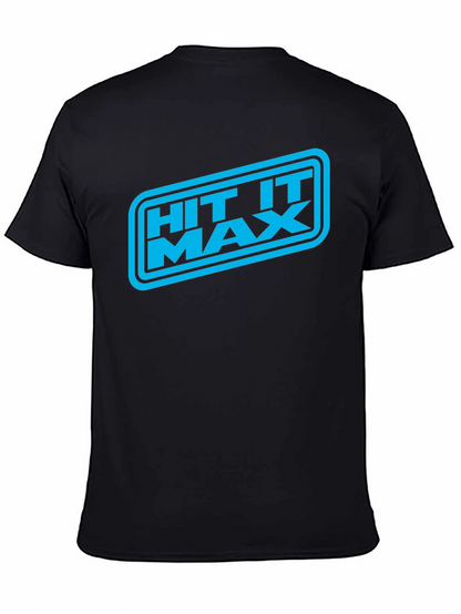 Hit It Max Graphic Tee - Black
