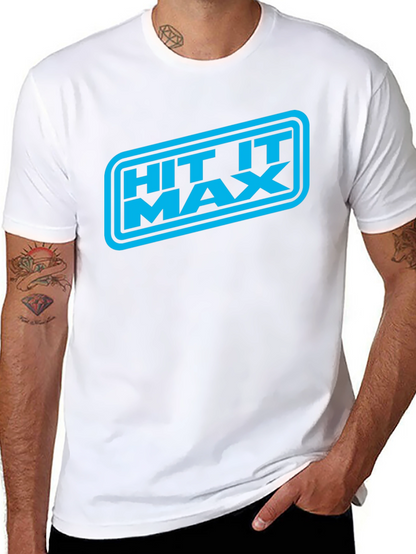 Hit It Max Graphic Tee - Black