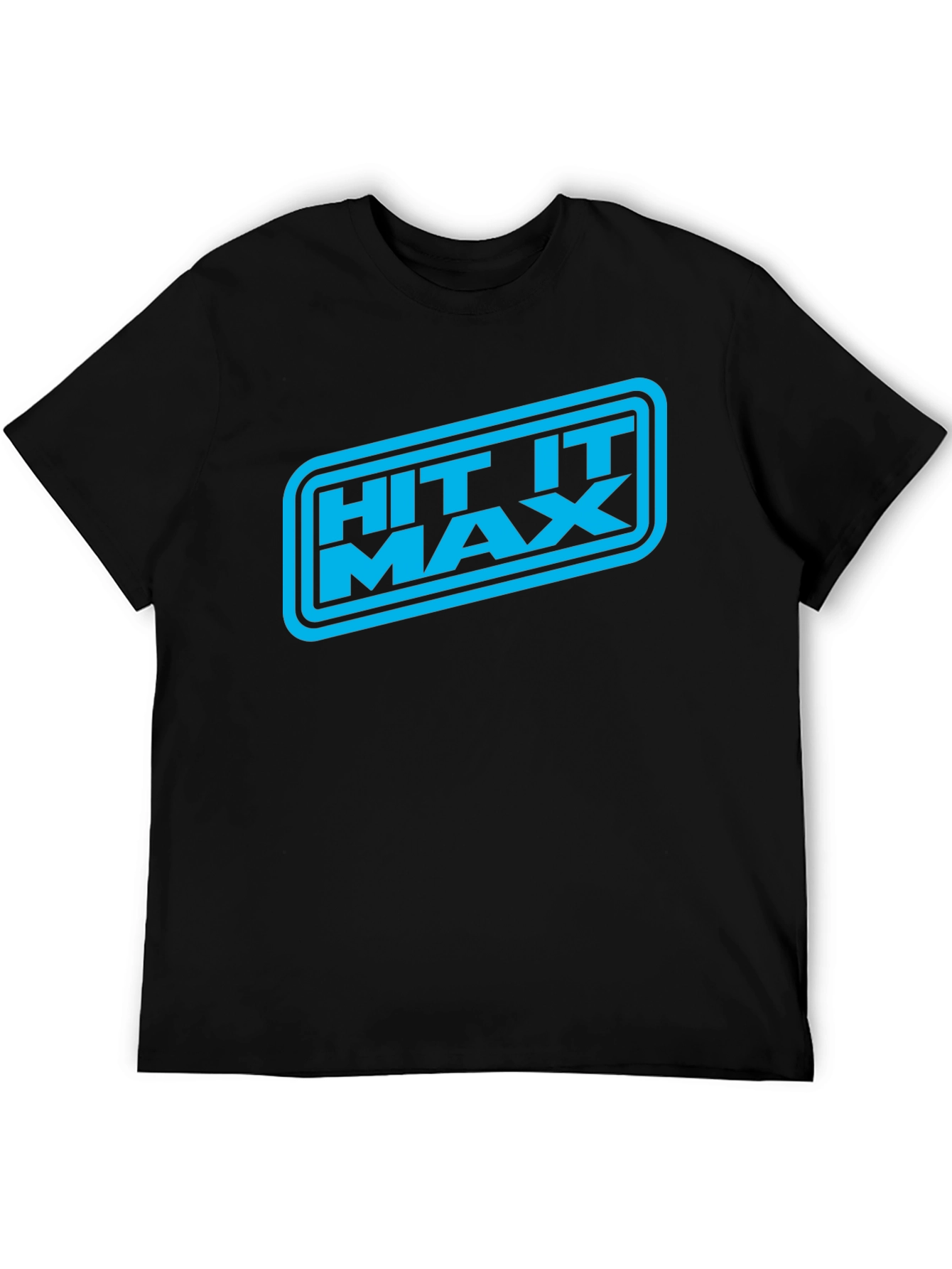 Hit It Max Graphic Tee - Black