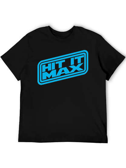 Hit It Max Graphic Tee - Black