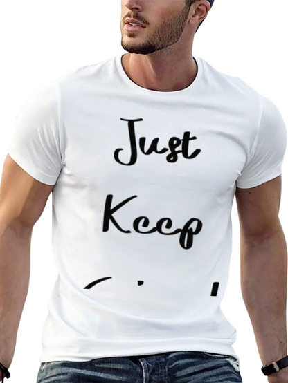 Just Keep Going Crew Neck T-Shirt