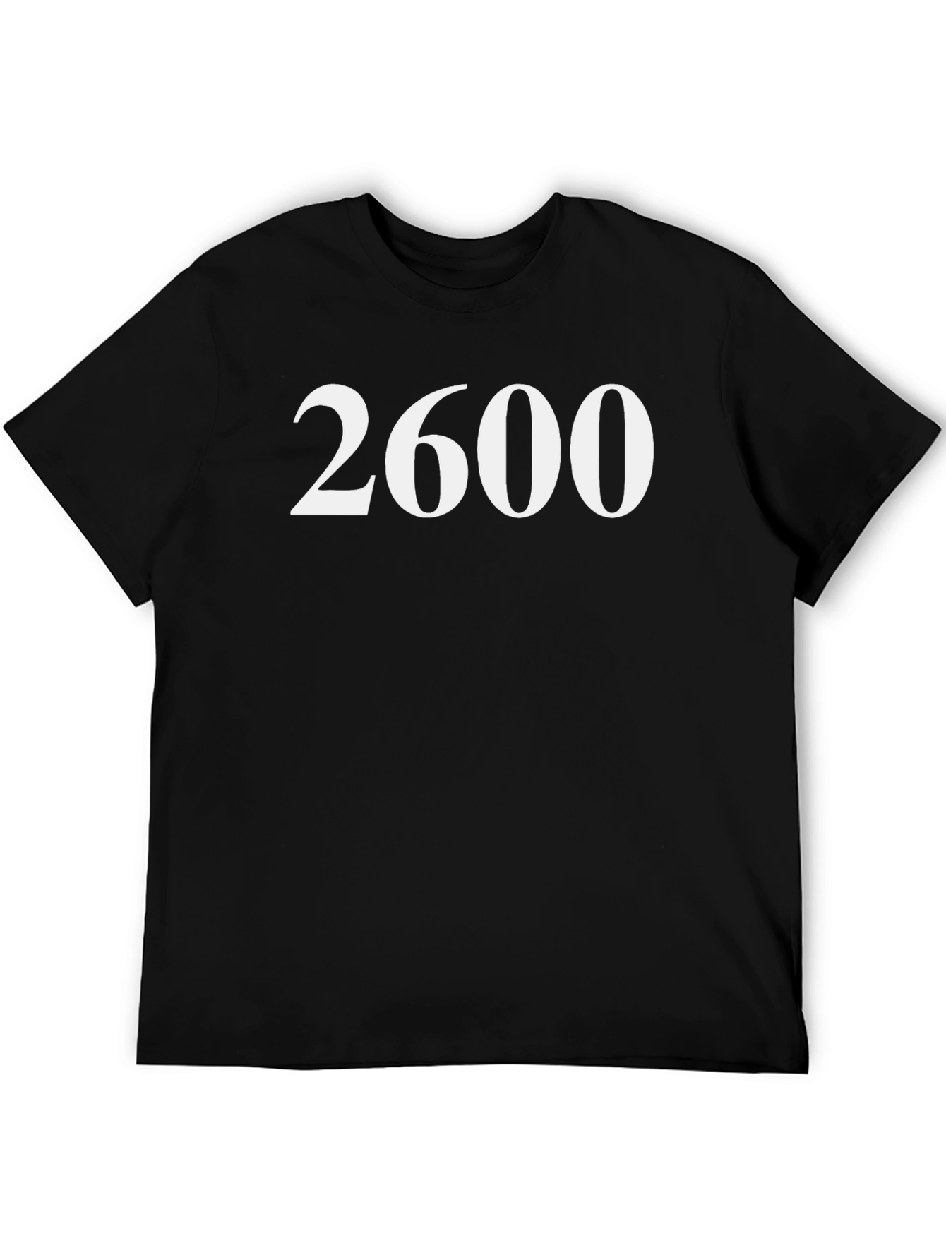 2600 T-Shirt - Bold Number Graphic Tee