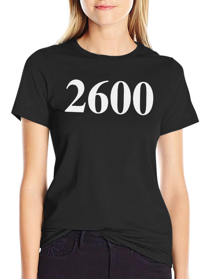 2600 T-Shirt - Bold Number Graphic Tee
