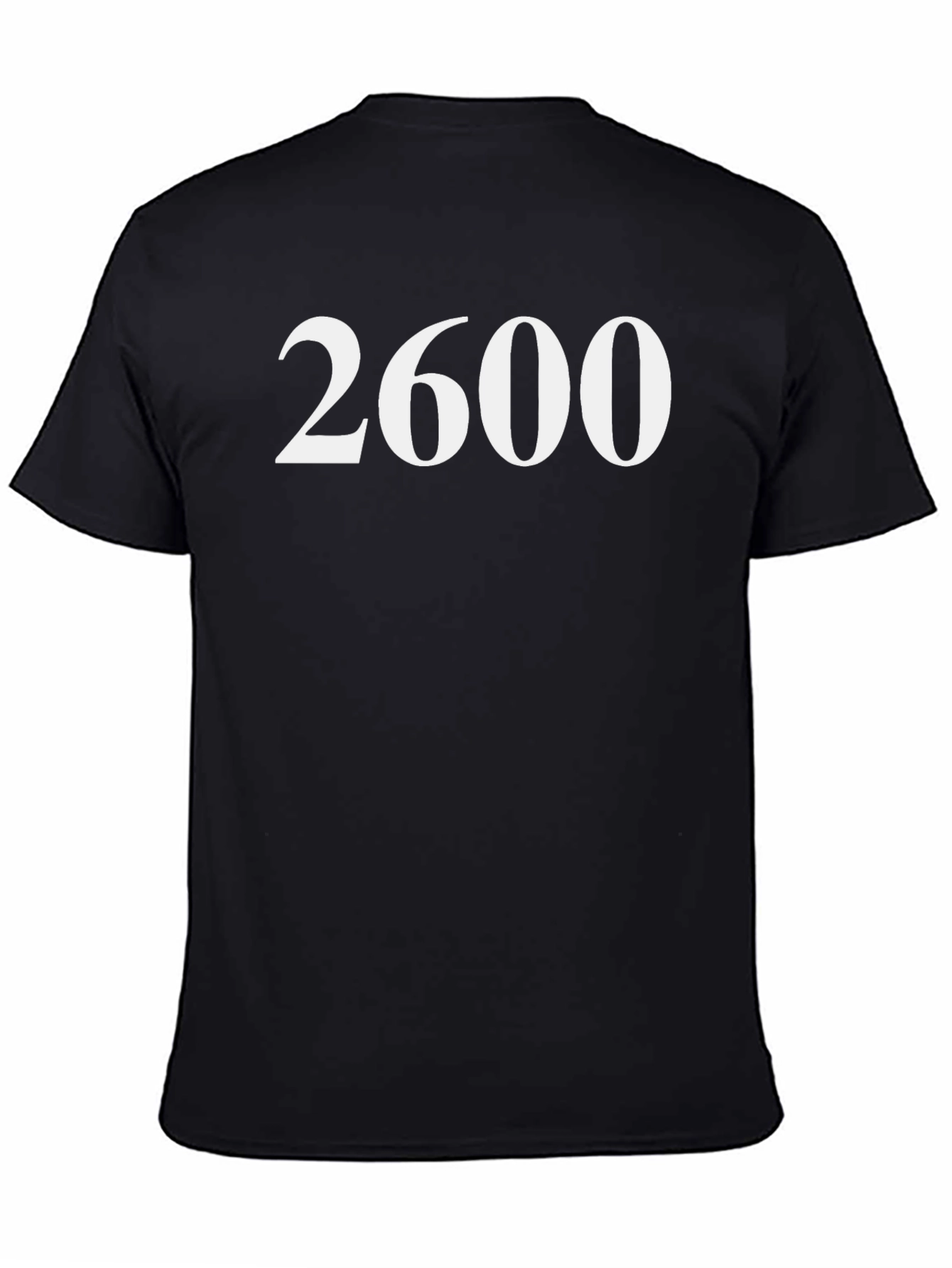 2600 T-Shirt - Bold Number Graphic Tee