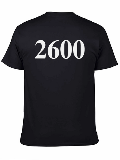 2600 T-Shirt - Bold Number Graphic Tee