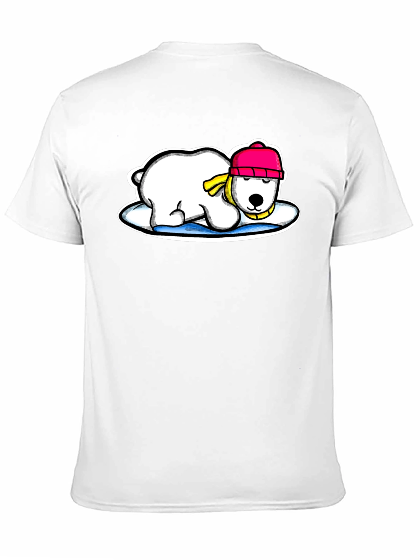 Polar Bear Graphic Tee - Cute Winter Style
