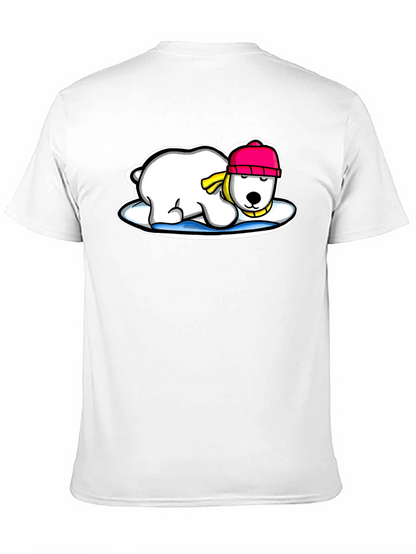 Polar Bear Graphic Tee - Cute Winter Style