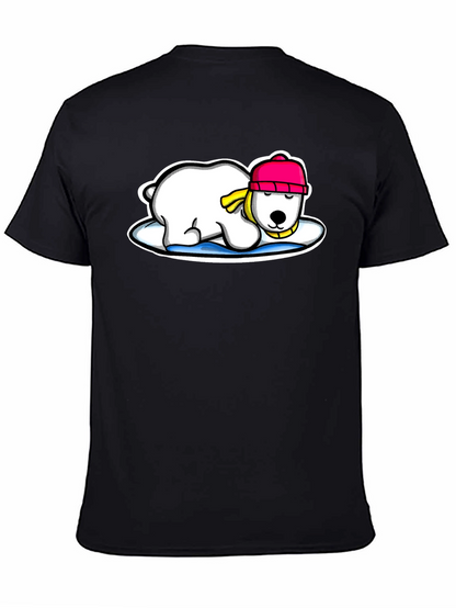 Polar Bear Graphic Tee - Cute Winter Style