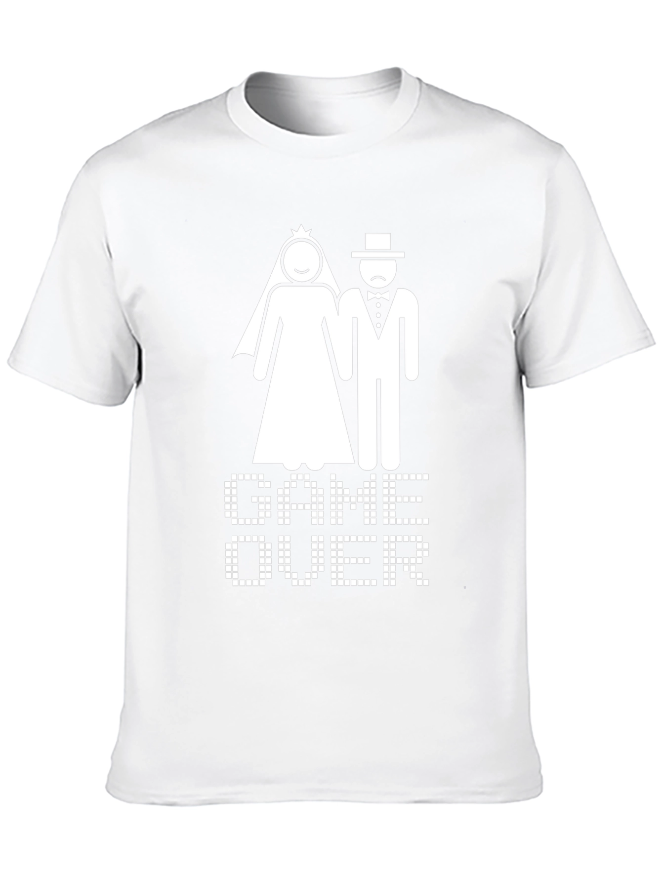 Game Over Wedding T-Shirt - Funny Bridal Party Tee