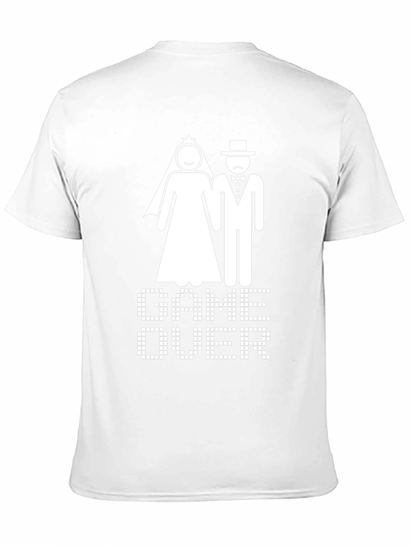 Game Over Wedding T-Shirt - Funny Bridal Party Tee