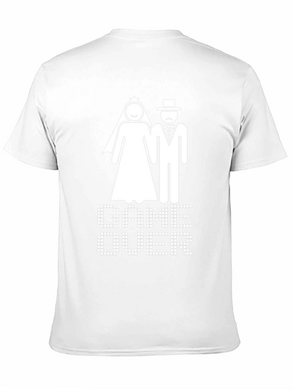 Game Over Wedding T-Shirt - Funny Bridal Party Tee