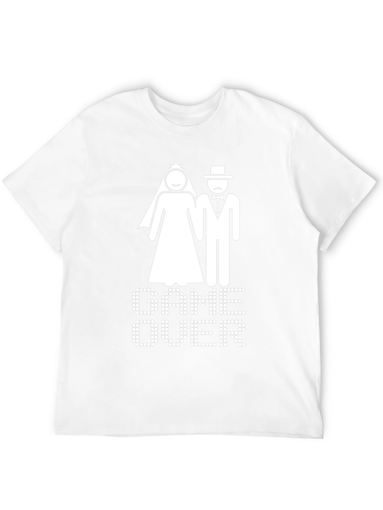 Game Over Wedding T-Shirt - Funny Bridal Party Tee