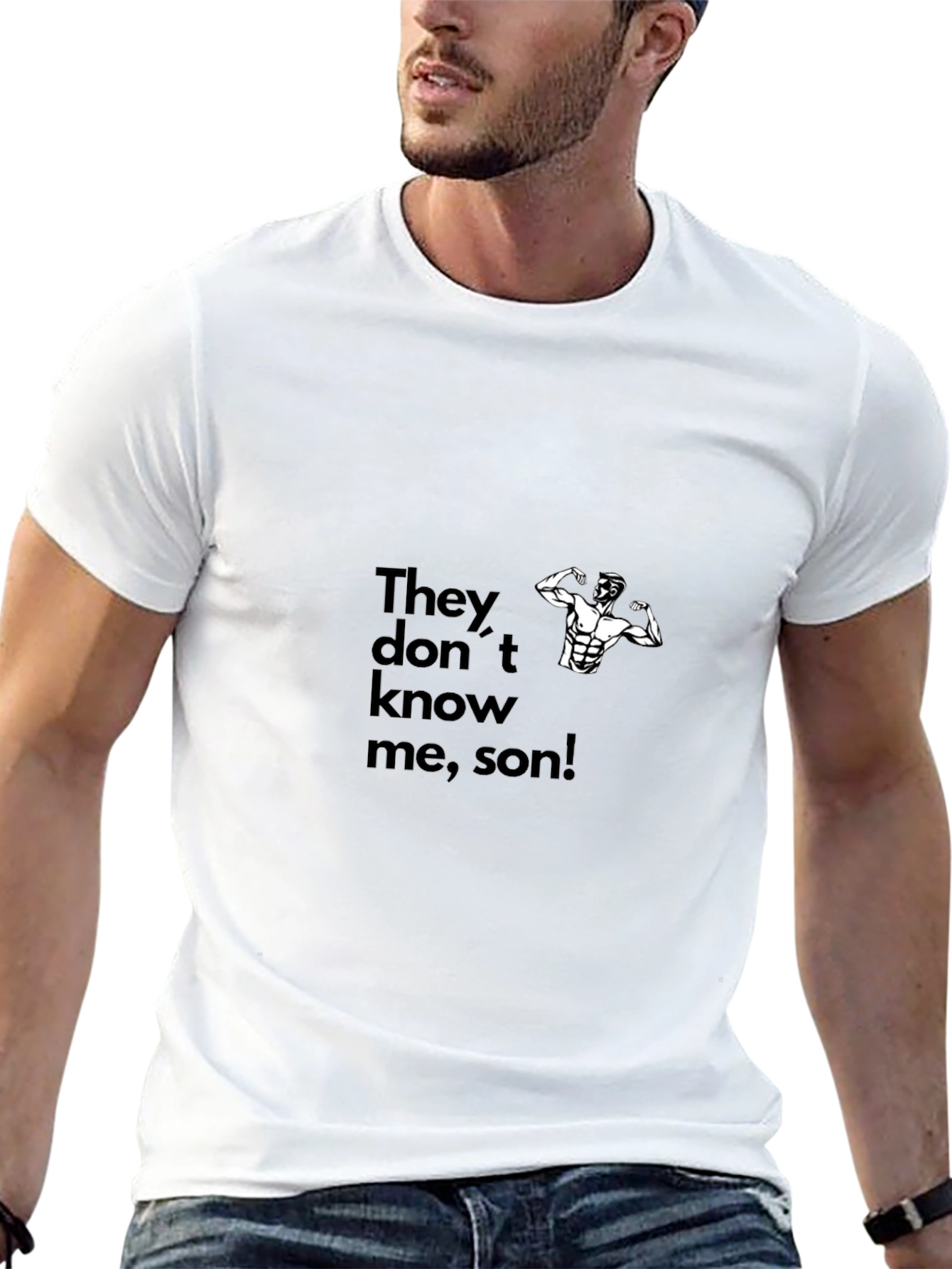 They Dont Know Me Son Graphic Tee