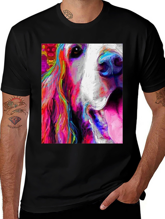 Dog Art Black Tee