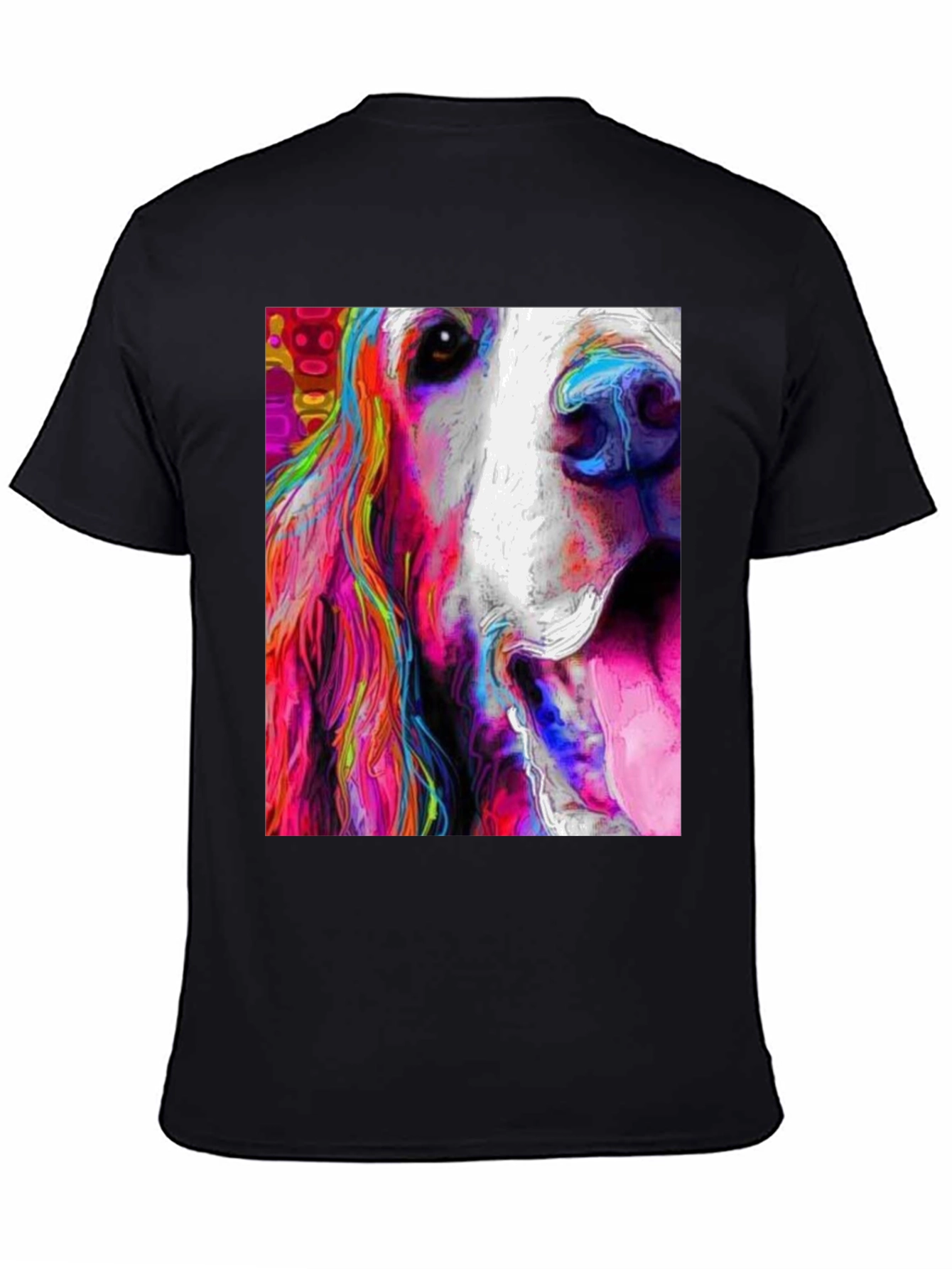 Dog Art Black Tee