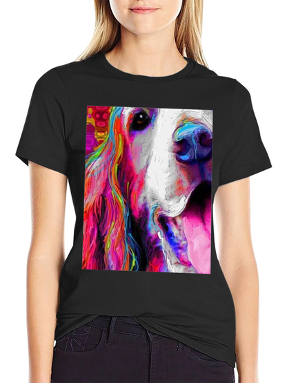 Dog Art Black Tee