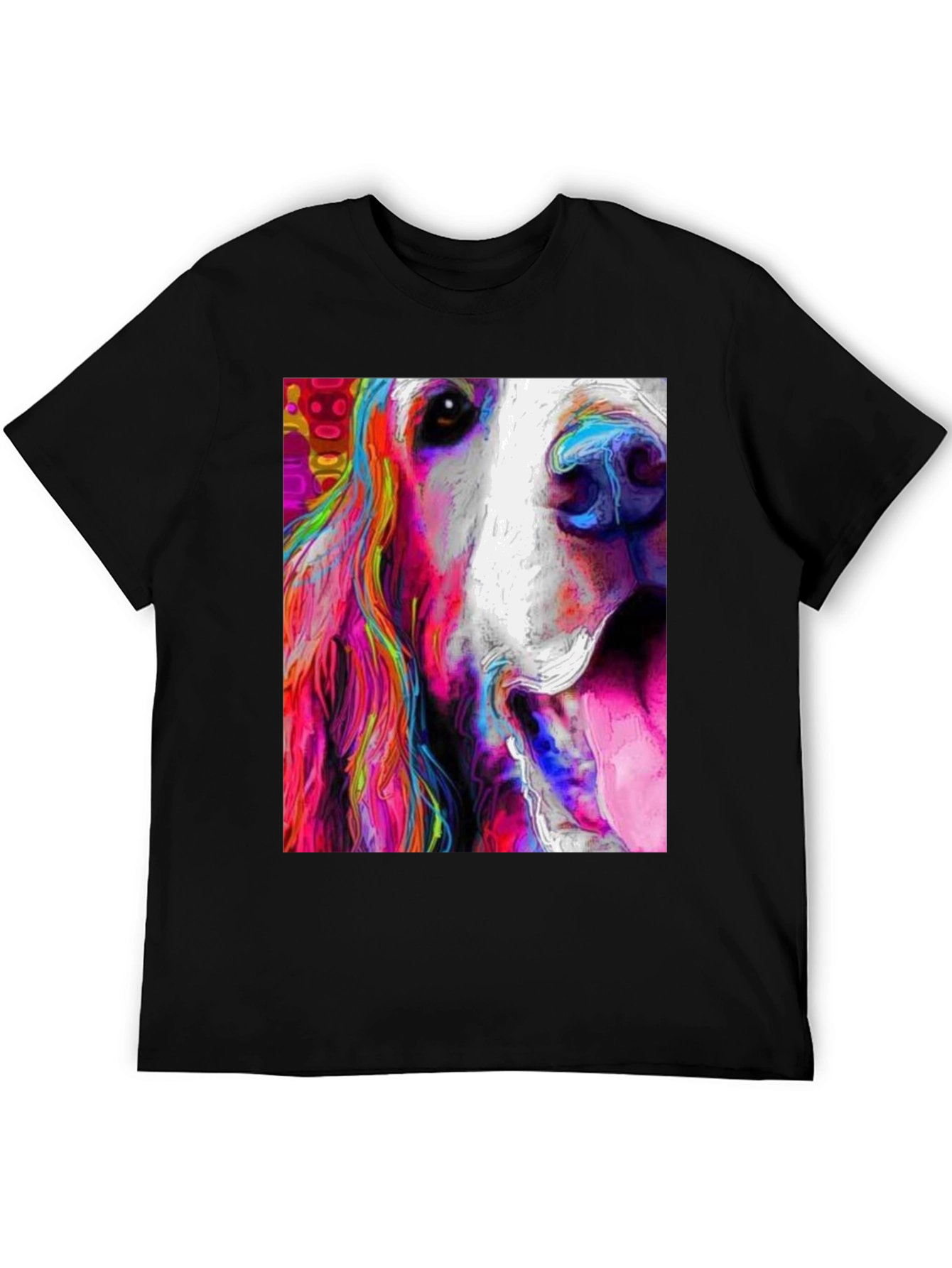 Dog Art Black Tee