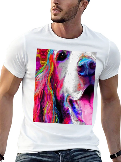 Dog Art Black Tee