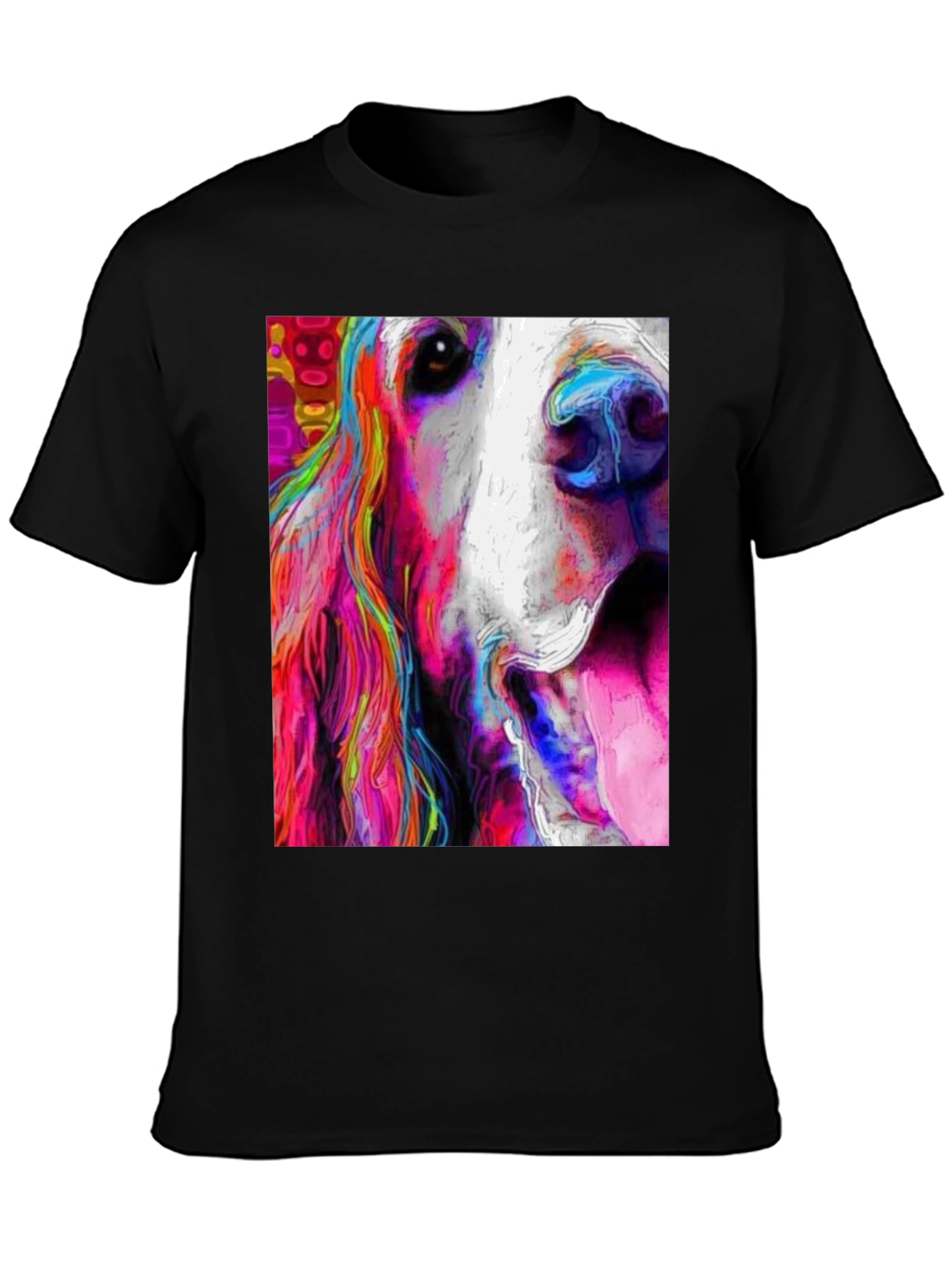 Dog Art Black Tee