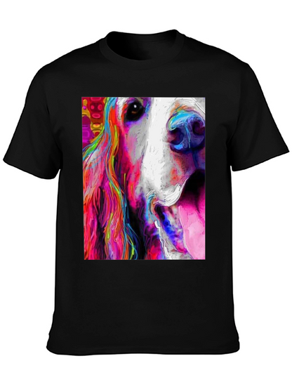 Dog Art Black Tee
