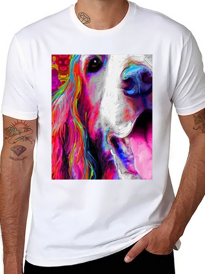 Dog Art Black Tee