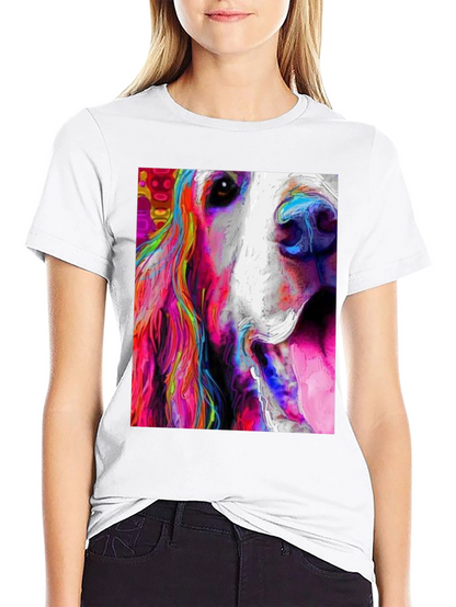 Dog Art Black Tee