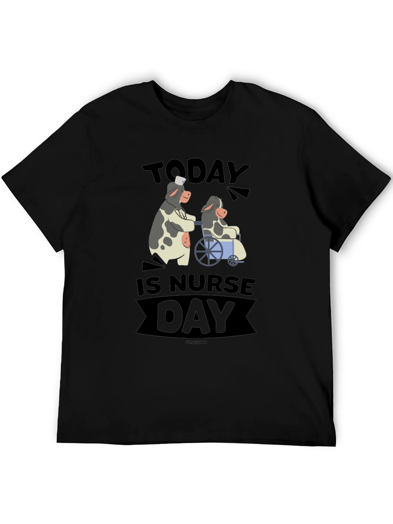 Today is Nurse Day Cow Graphic Tee