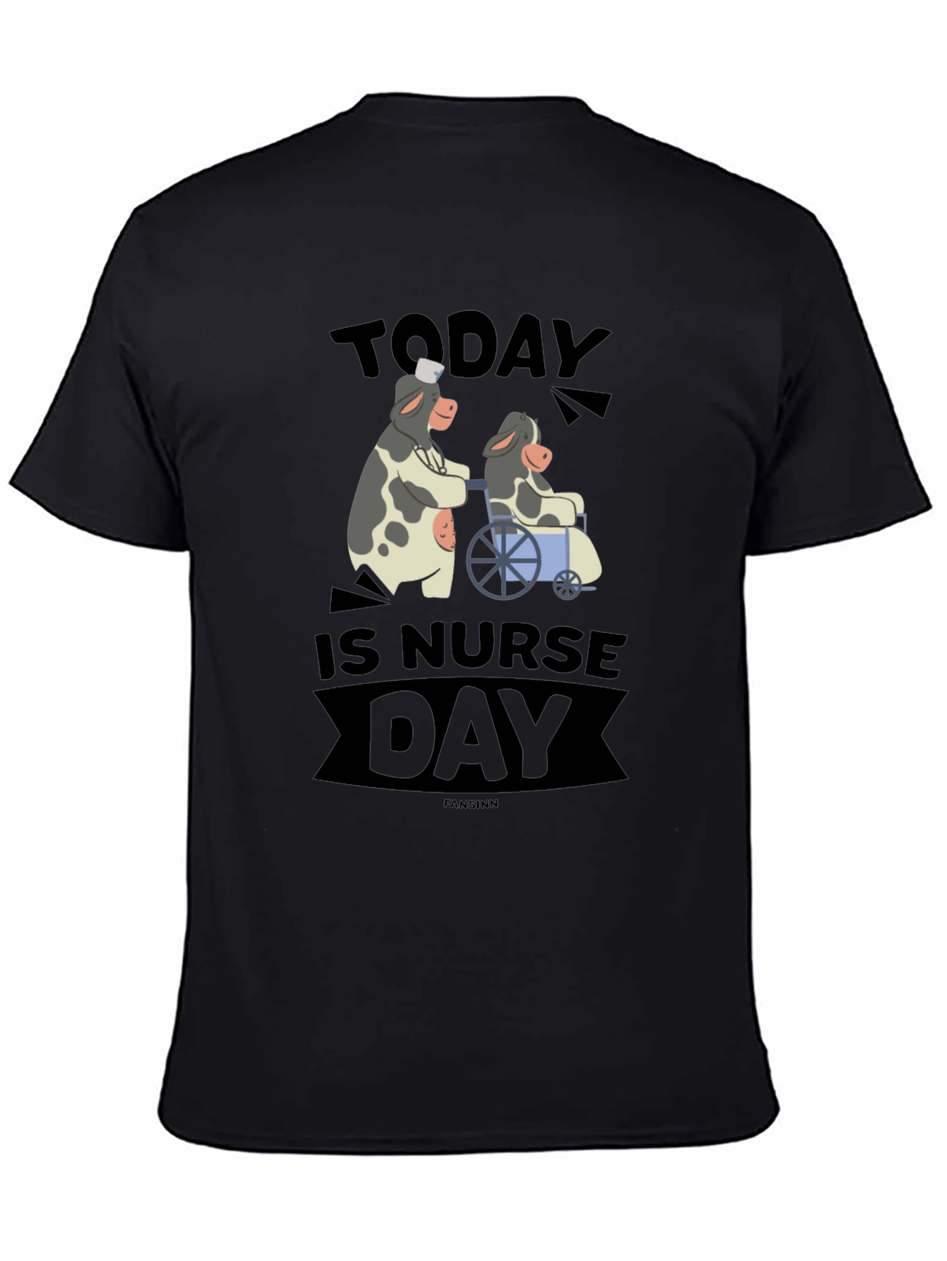 Today is Nurse Day Cow Graphic Tee