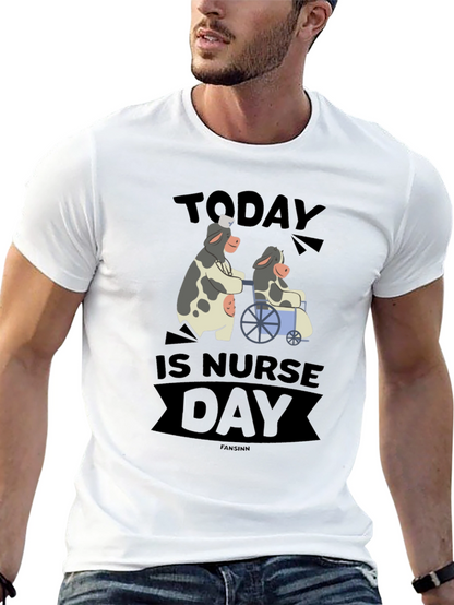 Today is Nurse Day Cow Graphic Tee