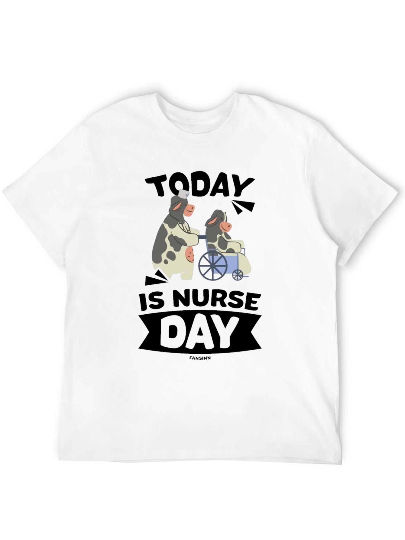 Today is Nurse Day Cow Graphic Tee