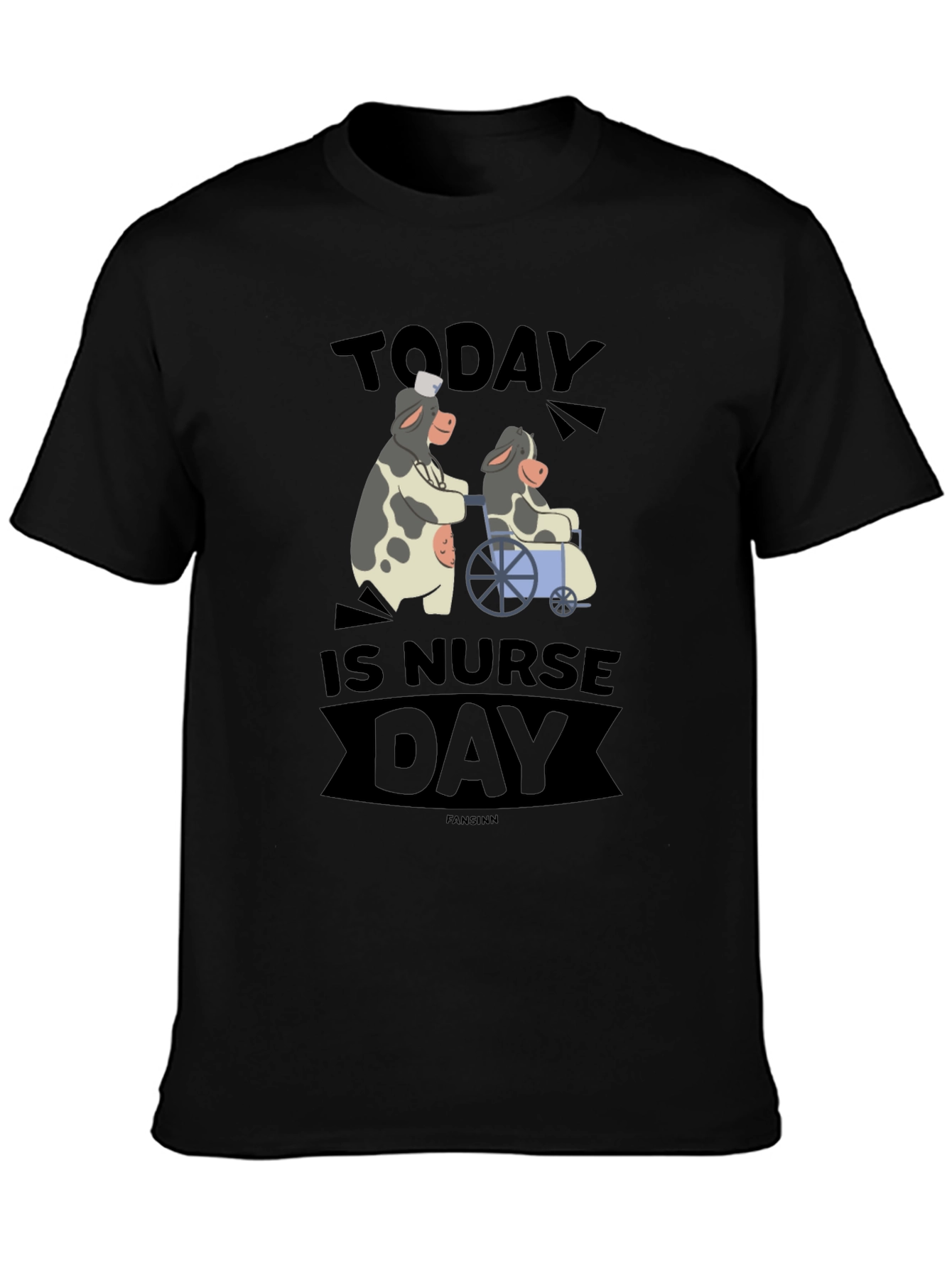 Today is Nurse Day Cow Graphic Tee