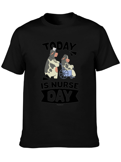 Today is Nurse Day Cow Graphic Tee